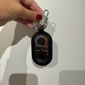 Brand new Ferragamo key ring. Comes with box